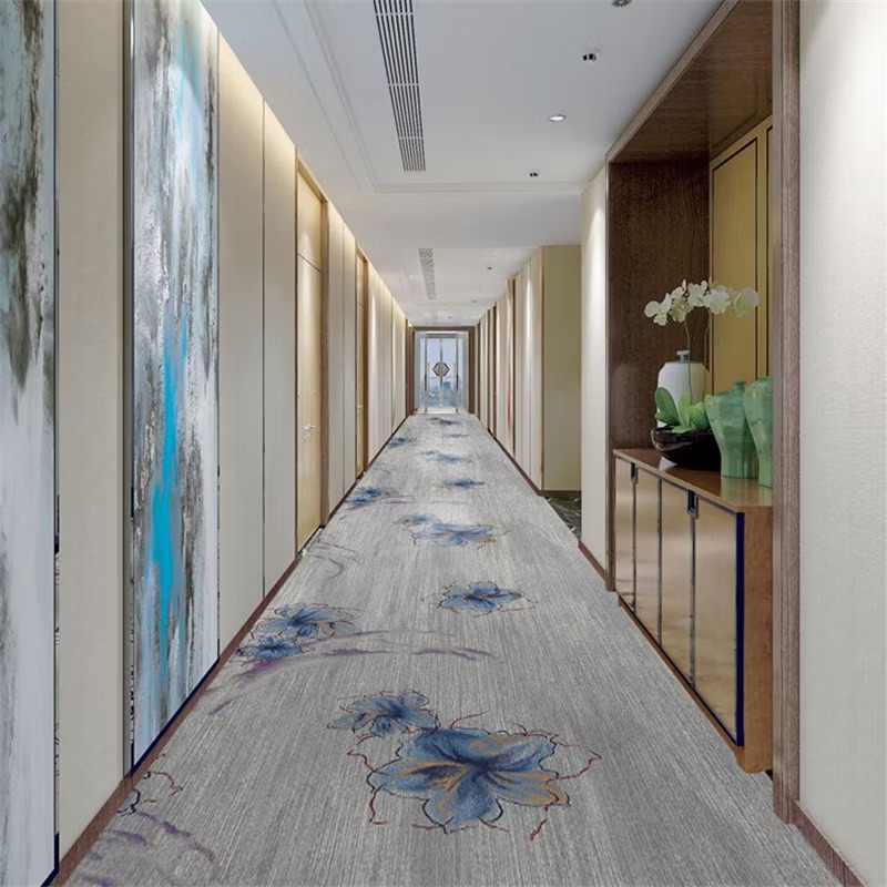 Thảm khách sạn 5 sao Axminster phù hợp với nhiều khu vực như sảnh chính, hành lang, phòng hội nghị,...