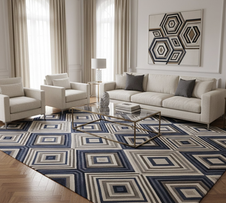 thảm phòng khách cao cấp