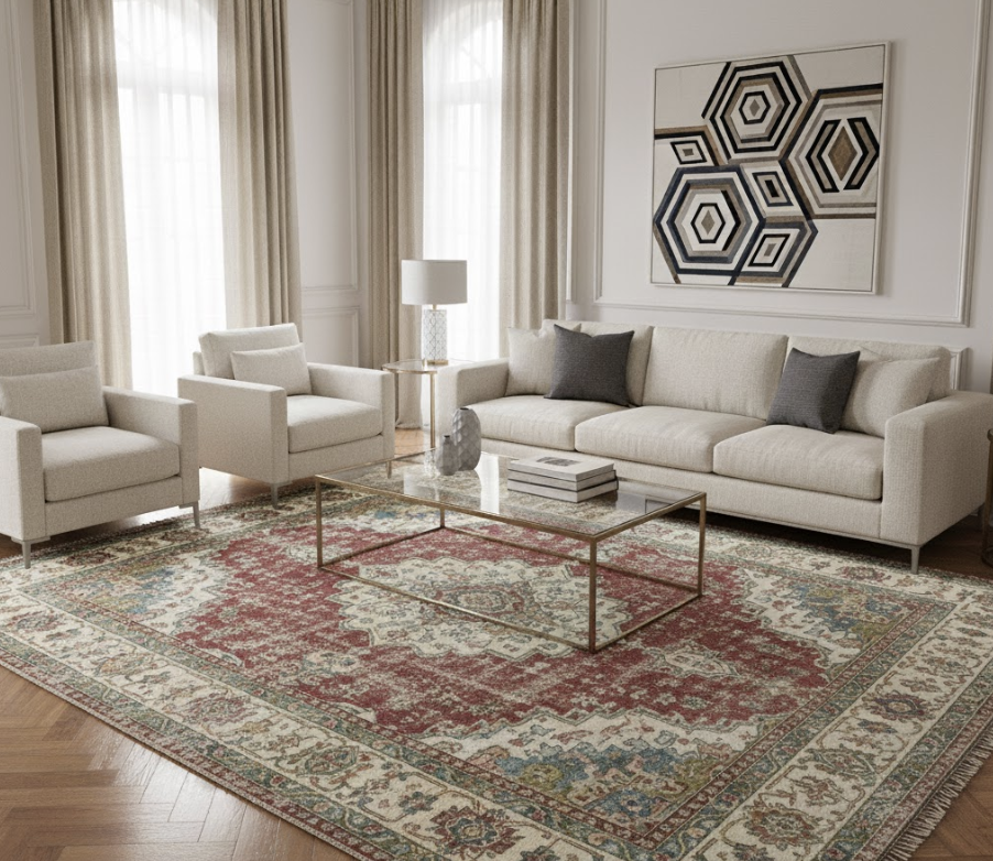 thảm phòng khách cao cấp