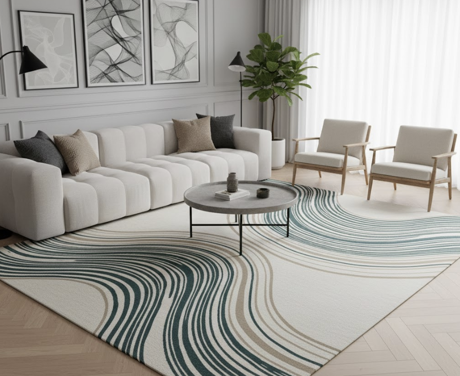 thảm phòng khách cao cấp