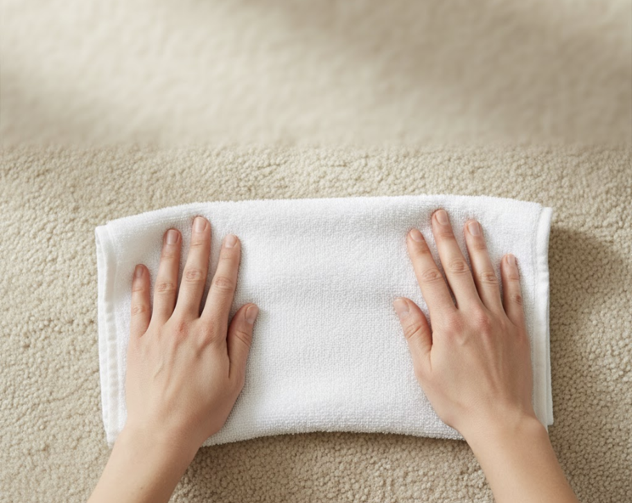 c&aacute;ch xử l&yacute; thảm bị đổ nước