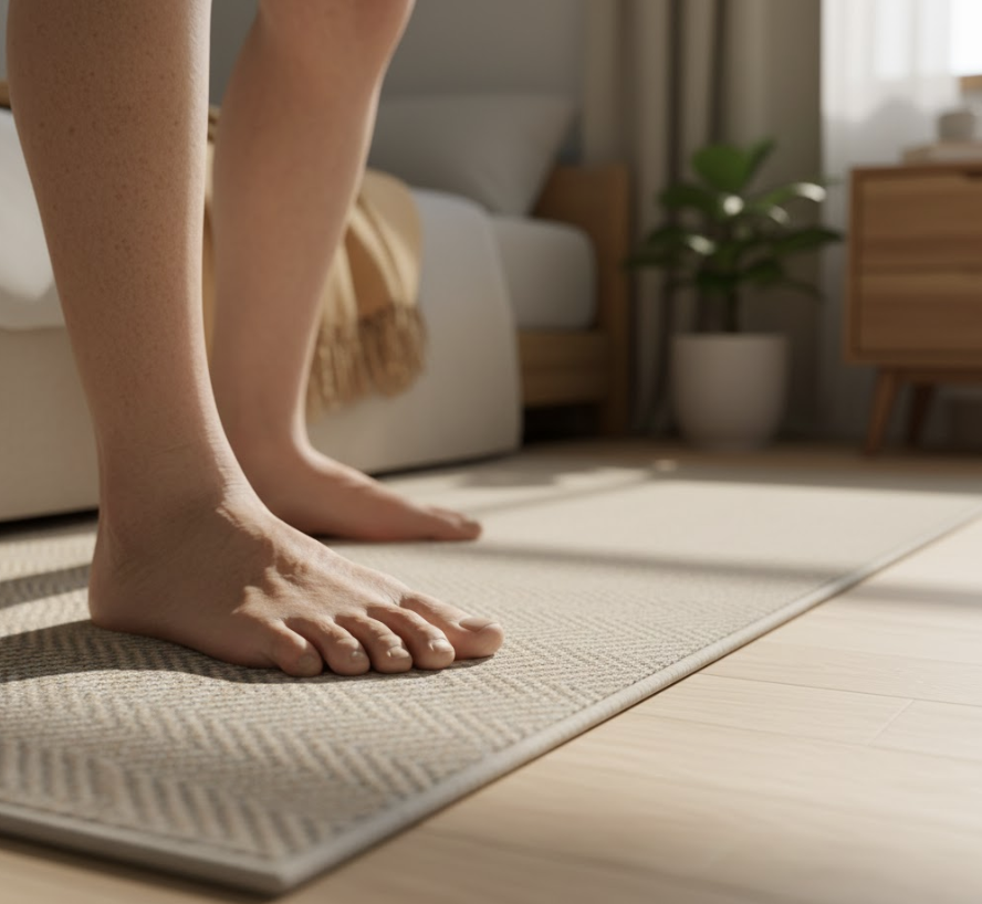 thảm trải sàn cho người già