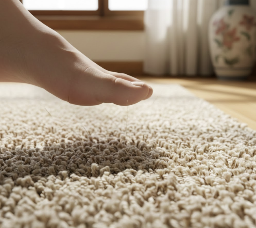 Khi review thảm Bỉ tại kho, nhiều khách đánh giá cao độ mềm của sợi, giúp việc di chuyển trên thảm thoải mái và dễ chịu hơn.