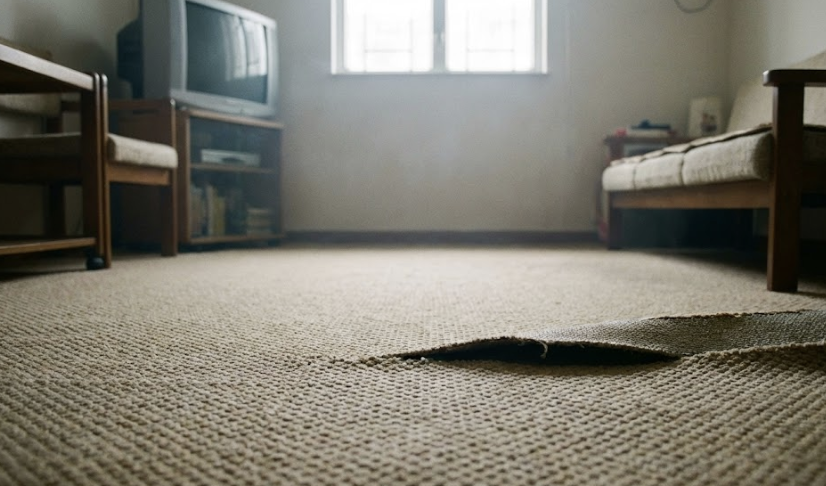 Thảm trải sàn giá rẻ không rõ nguồn gốc có thể phát thải Formaldehyde và VOC trong không gian kín, gây kích ứng đường hô hấp và khó chịu kéo dài khi sử dụng lâu dài