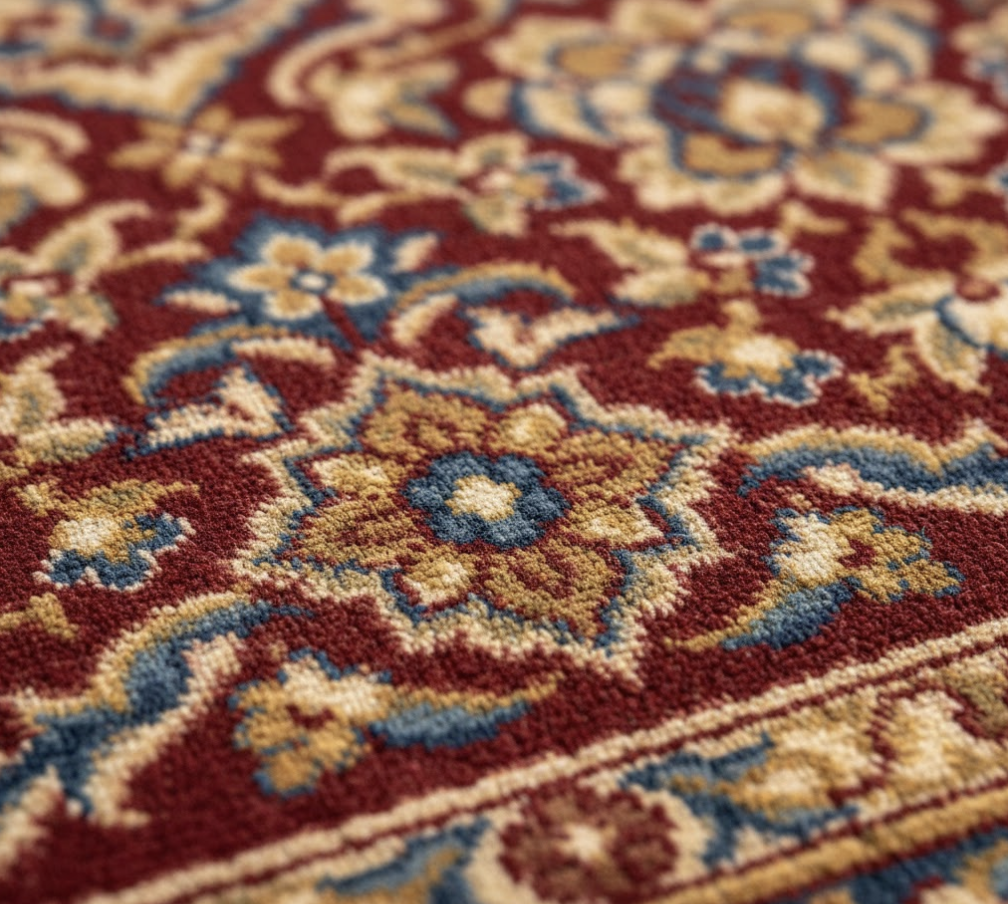 thảm in hoa văn khách sạn