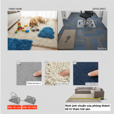 Lựa chọn sản phẩm thảm trải sàn