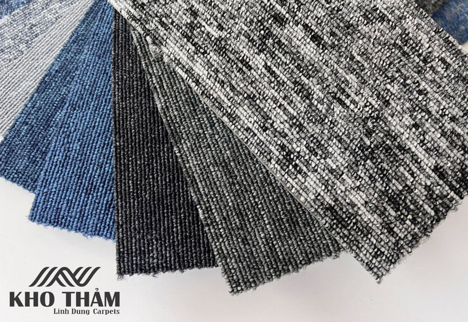 QBA Thảm Tấm Một Màu