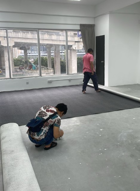 thảm cuộn văn phòng