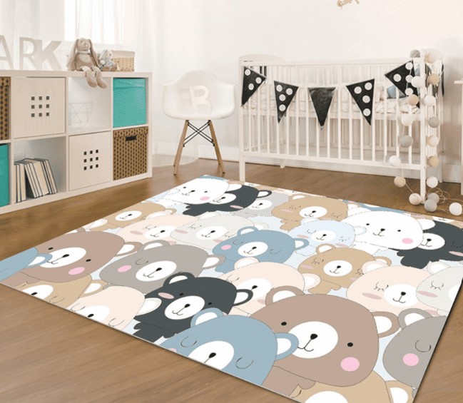 thảm trải sàn phòng trẻ em