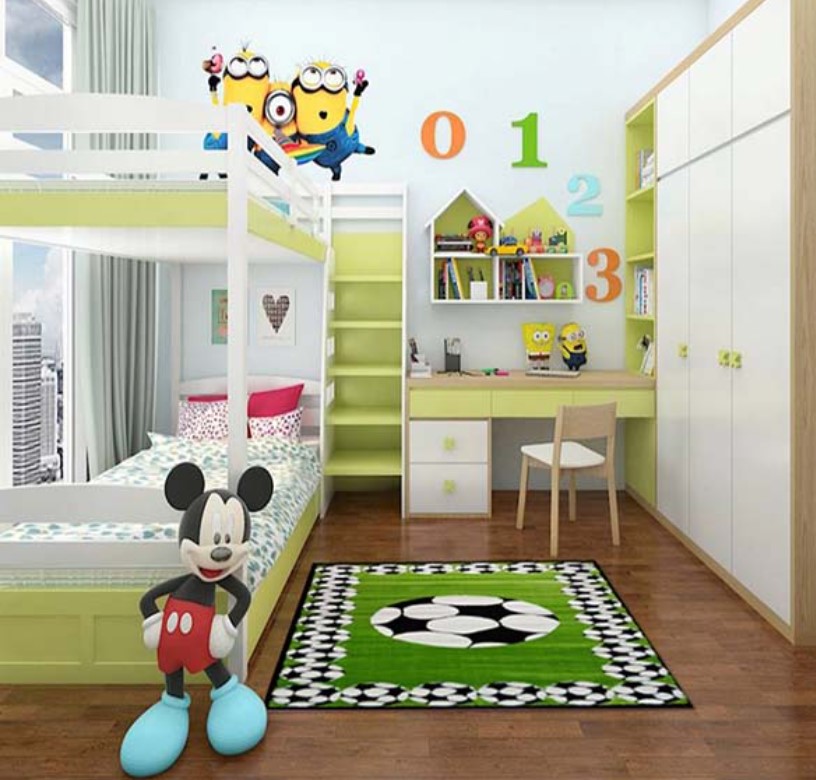 thảm trải sàn phòng trẻ em