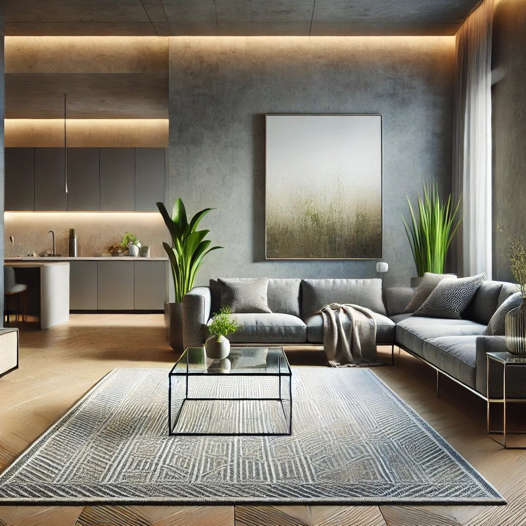 Thảm cotton ph&ograve;ng kh&aacute;ch