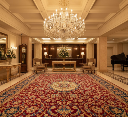 Thảm khách sạn sang trọng