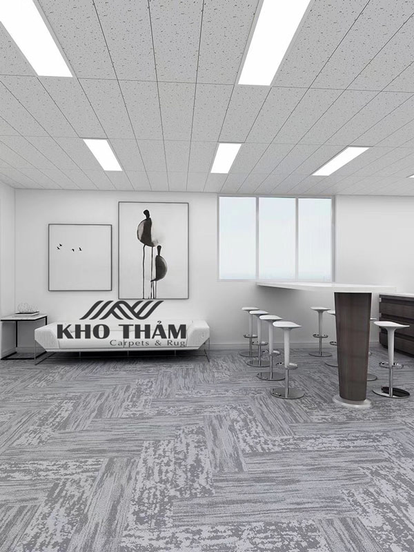 Thảm tấm đế cao su 25cm x 100cm