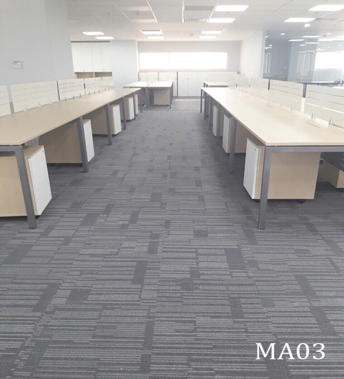 Thảm trải sàn MA03 màu ghi Manchester