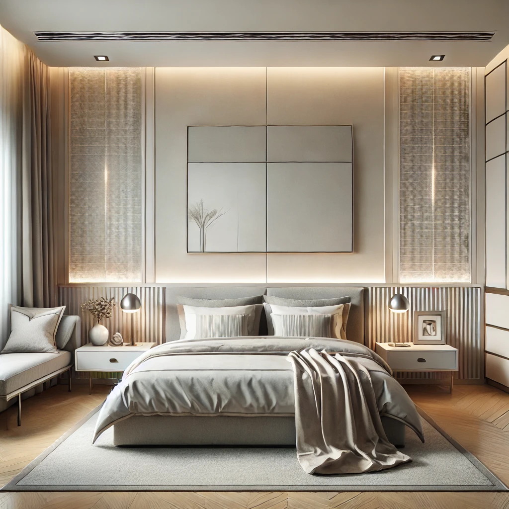 Thảm trải sàn phòng ngủ Sợi tổng hợp