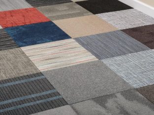 Các Kiểu Lát Thảm Tấm Văn Phòng: 6 Pattern Phổ Biến Dễ Thi Công