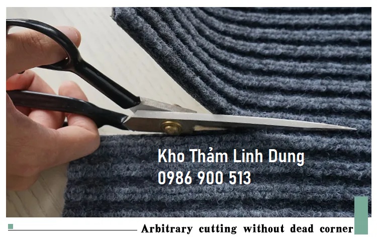 Cắt thảm may bo viền theo kích thước yêu cầu