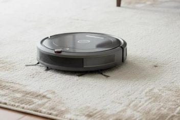 Khi lựa chọn thảm, cần kiểm tra thực tế khả năng tương thích với robot thay vì chỉ dựa vào mẫu mã bên ngoài.