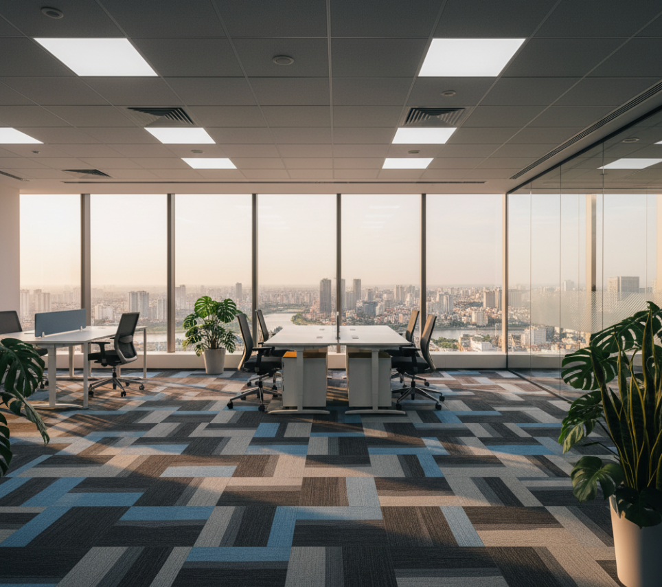 Thảm Trải Sàn Văn Phòng Hà Nội 2025: Hướng Dẫn Lựa Chọn Toàn Diện Từ A-Z