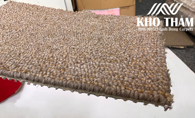 Kiểu sợi thảm regeta plus màu nâu