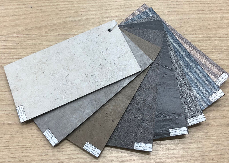 Thảm nhựa giả đá lựa chọn phù hợp tạo nên không gian sang trọng