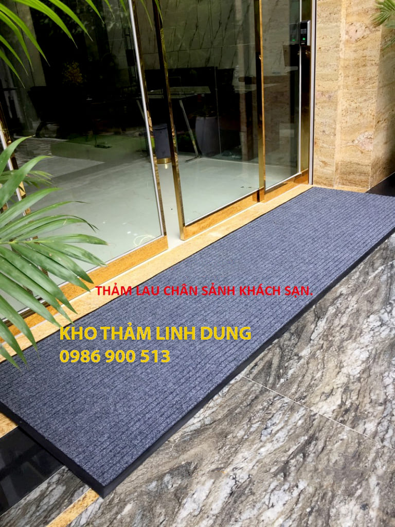 Thảm lau chùi chân sảnh khách sạn