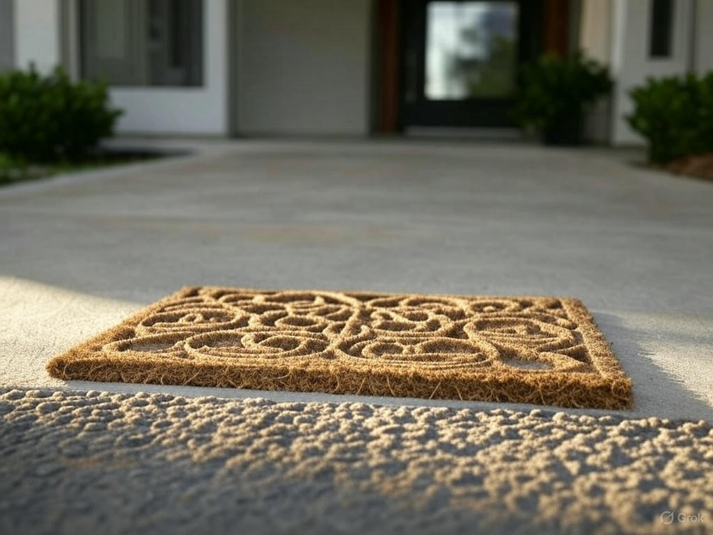 Thảm lau chân nhựa