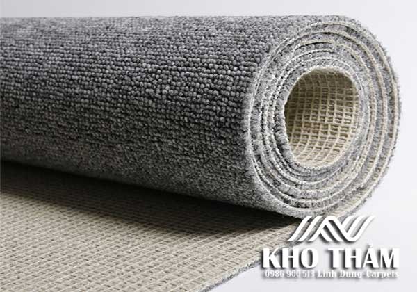 Thảm màu ghi lông chuột