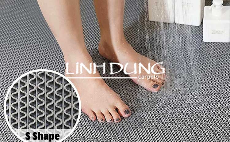 Thảm nhựa lưới lót nhà tắm