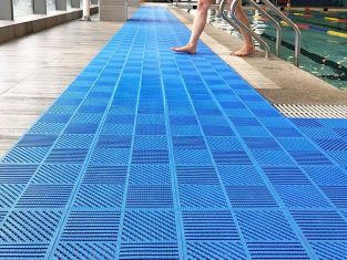 Thảm Nhựa Trải Sàn Dạng Lưới Cho Bồ Bơi Và Khu Vực Ướt