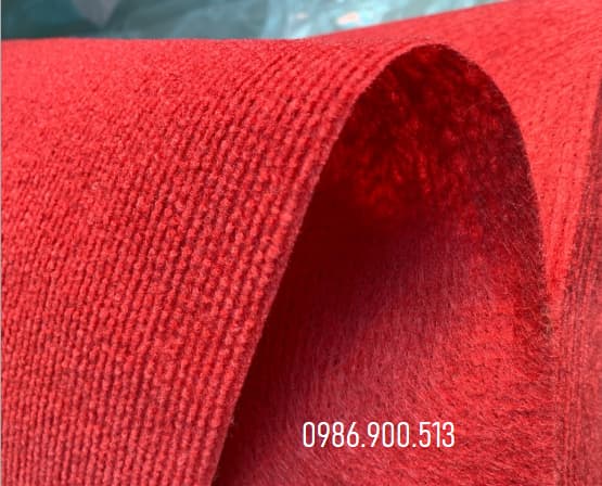 Thảm nỉ sự kiện m&agrave;u đỏ cờ