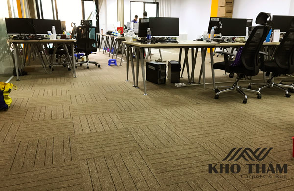 Thảm tấm kẻ sọc