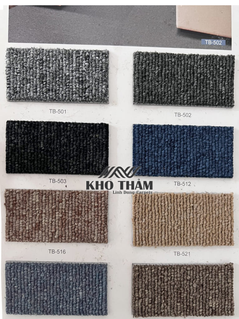 Thảm tấm Một màu TB