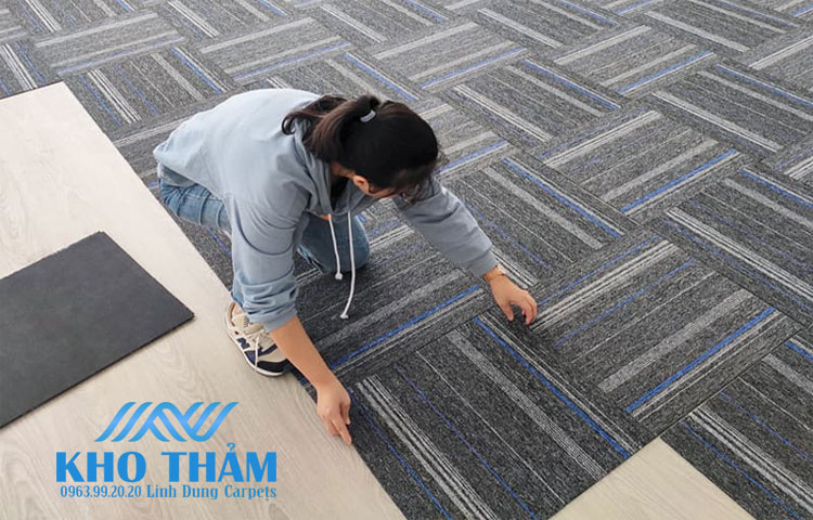 Thảm Tấm Trải Sàn Đế Cao Su