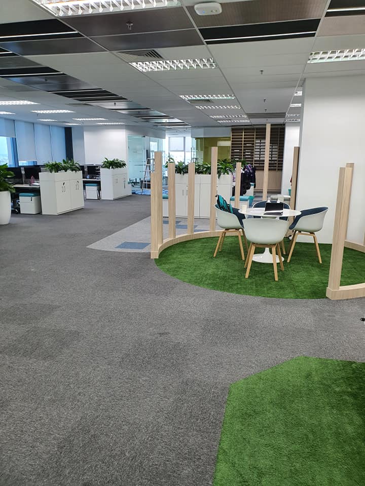 Thảm trải sàn khu vui chơi