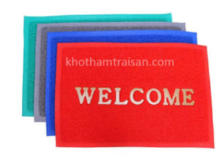 Thảm Welcome Lau Chùi Chân