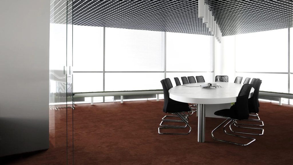 Tarkett DESSO Grezzo Vivid – Sắc màu năng lượng trong top 10 mẫu thảm văn phòng mới nhất 2026